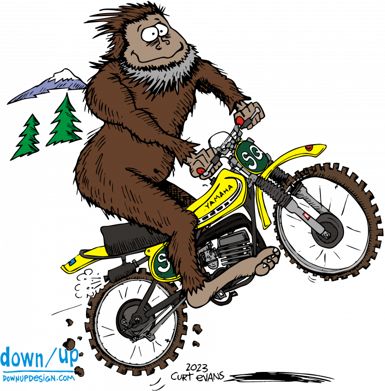Bigfoot — original artwork