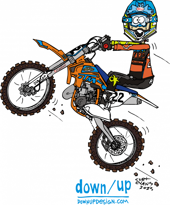 KTM – Pace Reed — original artwork