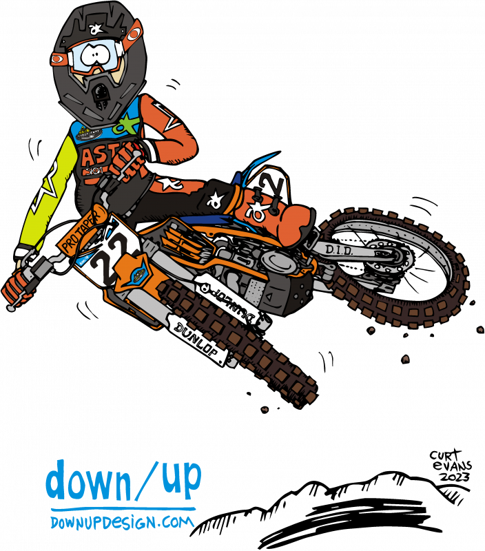 KTM – Tate Reed — original artwork