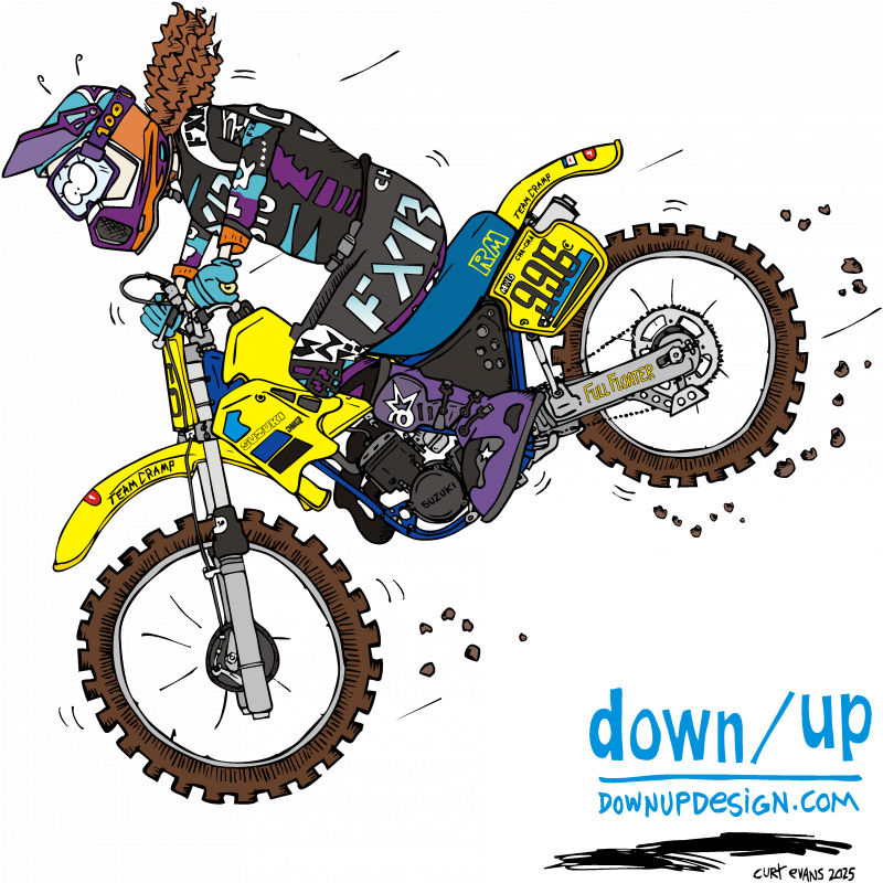 MX Gurl – Suzuki — original artwork