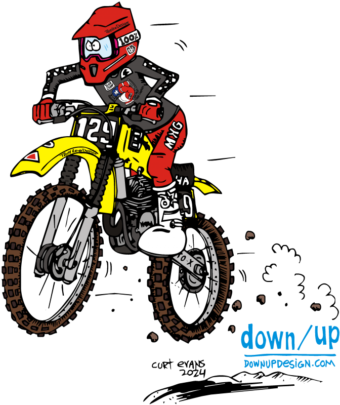 MX Gurl – Yamaha — original artwork