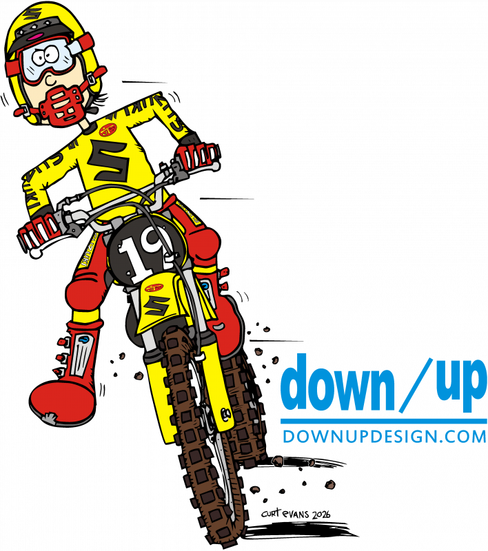 Old School Suzuki — original artwork