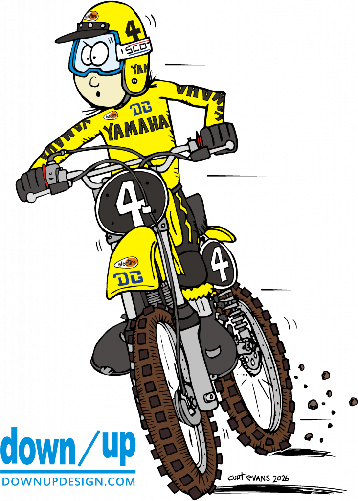 Old School Yamaha USA — original artwork
